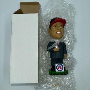 Vintage MiLB President George Bush Manager USA Rochester Red Wings Bobblehead